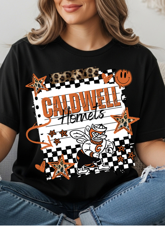 CALDWELL HORNETS DOODLE