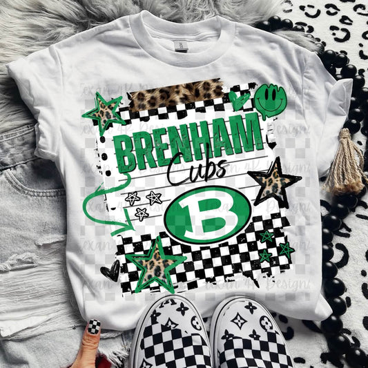 Brenham Cubs Doodle