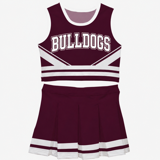 Bulldog Cheer Uniform Set