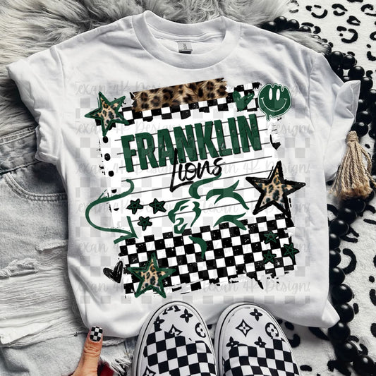 Franklin Lions Doodle
