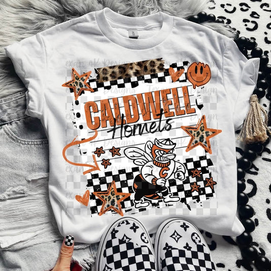 CALDWELL HORNETS DOODLE